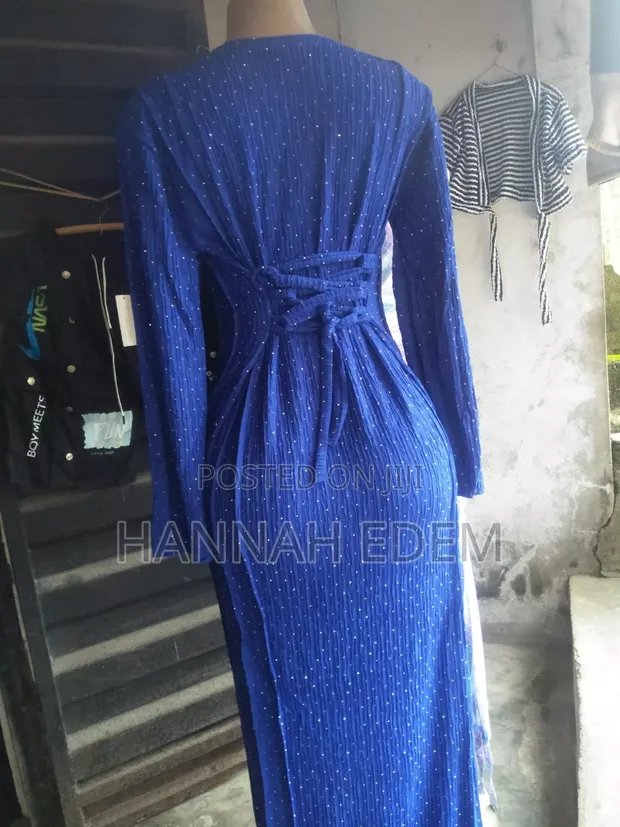 Sabon Dress na Mata na Louis Vuitton, Blue, Polyester - 1