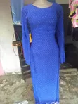 Sabon Dress na Mata na Louis Vuitton, Blue, Polyester - 2