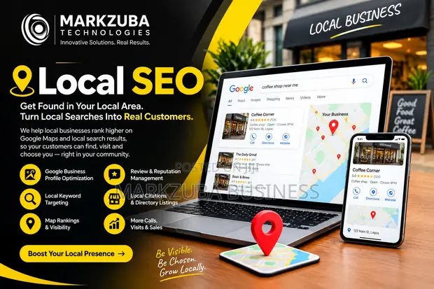 Sabis na Local SEO daga MARKZUBA BUSINESS CONNS - 1