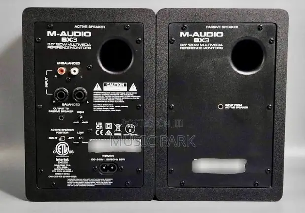 UK Amfani da M-Audio BX3BT Bluetooth Studio Monitors - Biya - 1