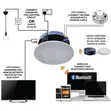 Prime Audio Active Bluetooth Ceiling Speaker (50W) - 3