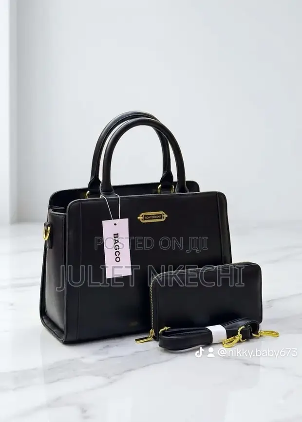 Luxury Genuine Leather Handbag - 1