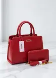Luxury Genuine Leather Handbag - 5