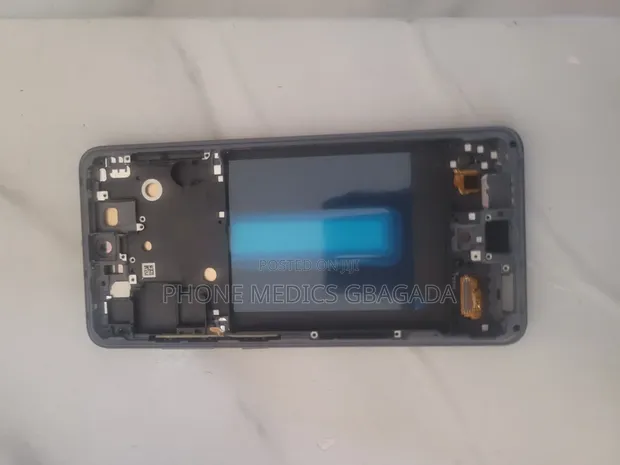 Samsung S21 FE OLED Screen with Frame and Fingerprint - 1