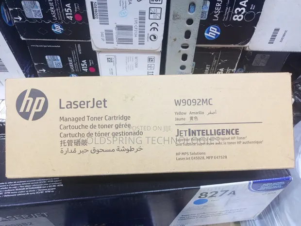 HP W9092MC Yellow Toner Cartridge - 1