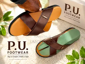 Louis Vuitton Classic Brown Leather Slippers