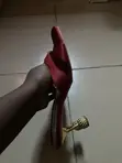 Aquazzura Red Kitten Heels - Size 40 - 1