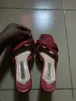 Aquazzura Red Kitten Heels - Size 40 - 2