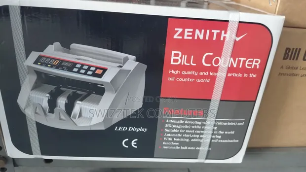Zenith Bill Counter mai Gano Kuɗin Jabu - 1