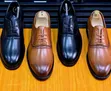 Clarks Men's Leather Flat Shoes - 2