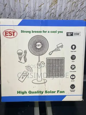 Guangde Solar Fan with Powerbank
