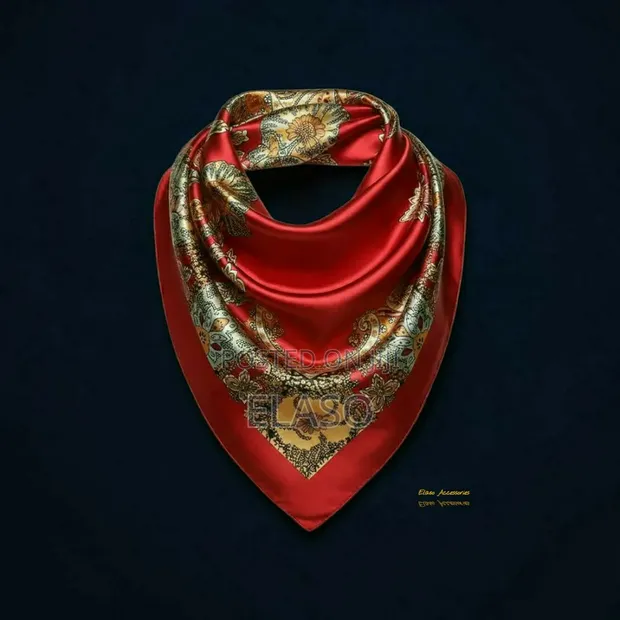 Square Scarves - Fashionable Printed Women's Headscarf Shawl - 1