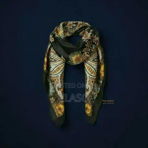 Square Scarves - Fashionable Printed Women's Headscarf Shawl