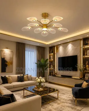 New Creative Petal Acrylic Chandelier