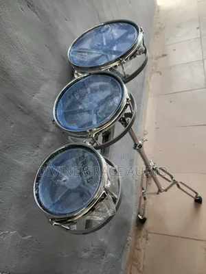 Proel 3-Piece Drum Set for Professional Use