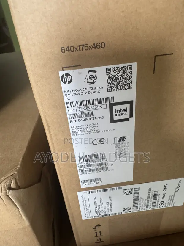 Sabon HP ProOne 240 G10 All-in-One 8GB RAM 512GB SSD - 1