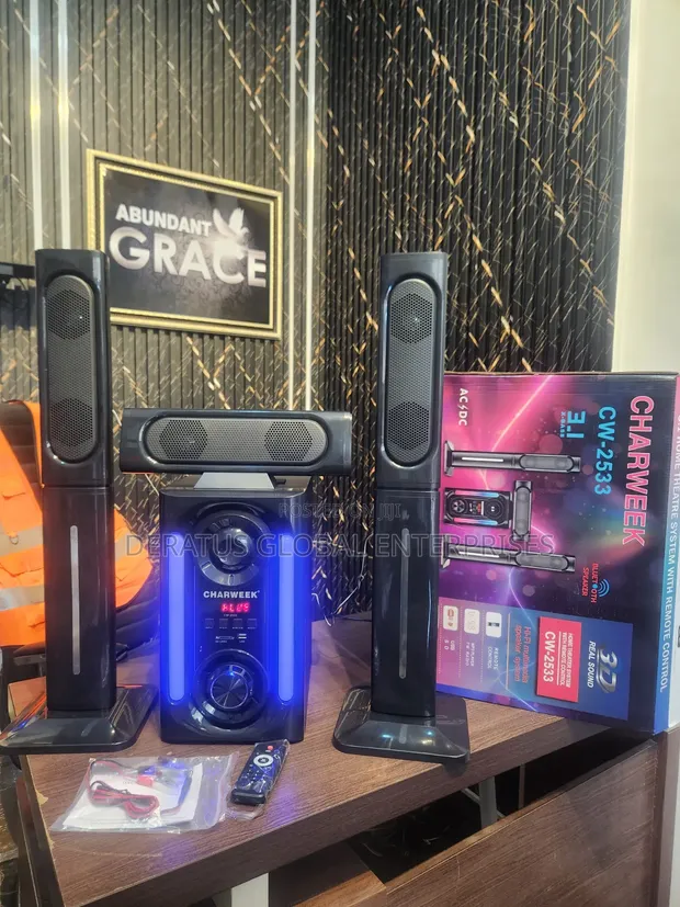 Charweek CW-2533 Bluetooth Multimedia Speaker System - 1