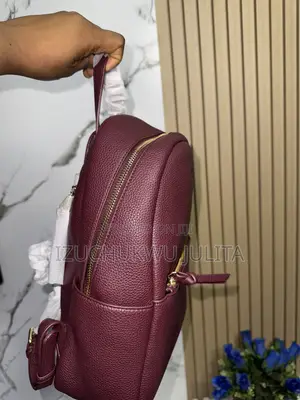 Pufandaishu Monkey Backpack - Burgundy