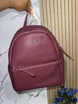 Pufandaishu Monkey Backpack - Burgundy - 4
