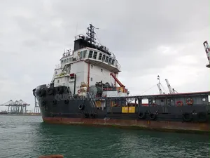 AHTS Monty J Tugboat - Lome, Togo Waters
