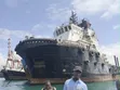 AHTS Monty J Tugboat - Lome, Togo Waters - 3