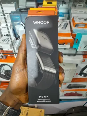 Whoop Peak Sensor Watch 5.0 with 12-Month Membership