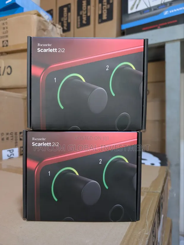 Focusrite Scarlett 2i2 4th Gen Audio Interface - 1