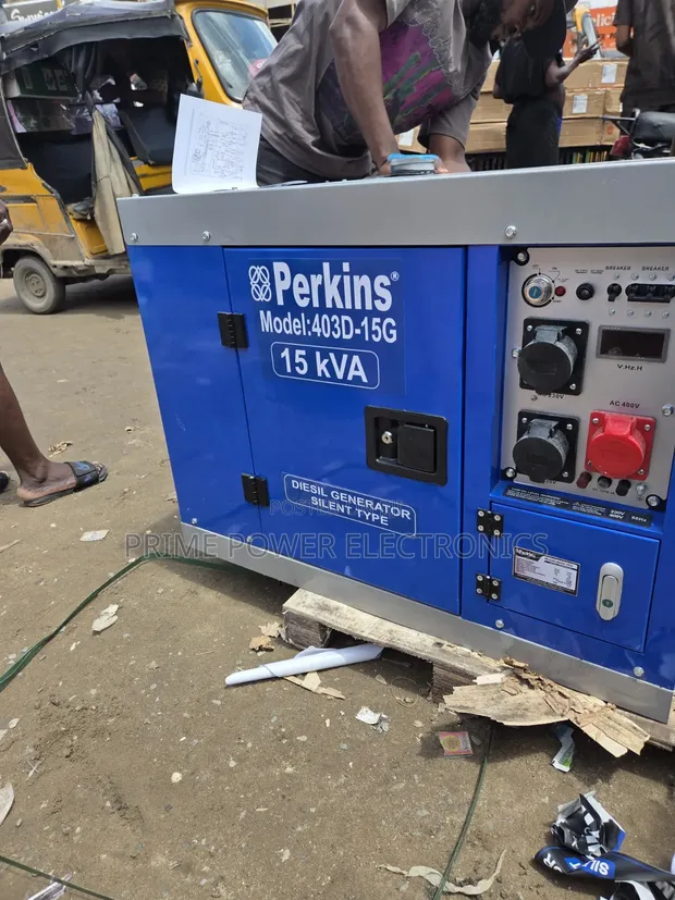 Original Quality Perkins 15kVA Three-Phase Power Generator - 1