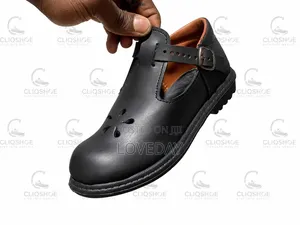 Handmade Black School Shoes