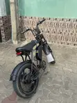 2025 Fat Tire Electric Motorcycle - Black - 2