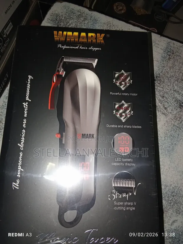WMARK Professional Hair Clipper - 1