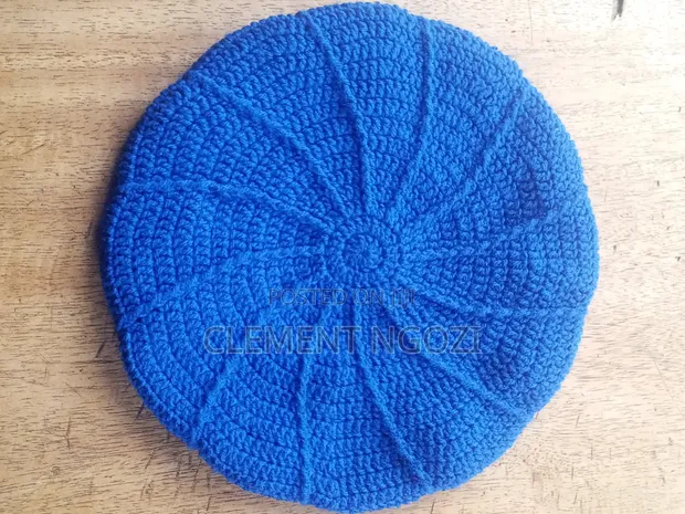 Handmade Crochet Beret - 1