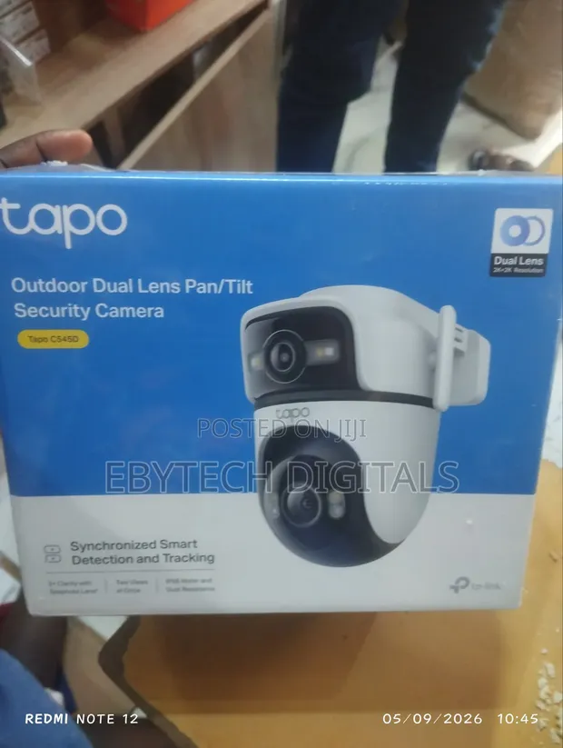 Tapo Outdoor Dual Lens Pan/Tilt Camera - 1