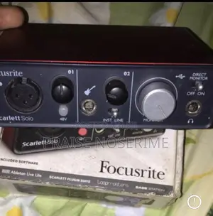 Urgent Focusrite Scarlett Solo 2nd Gen Audio Interface