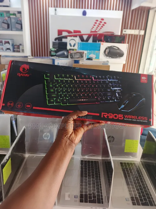 Raiku Wireless Gaming Keyboard and Mouse Combo - 1