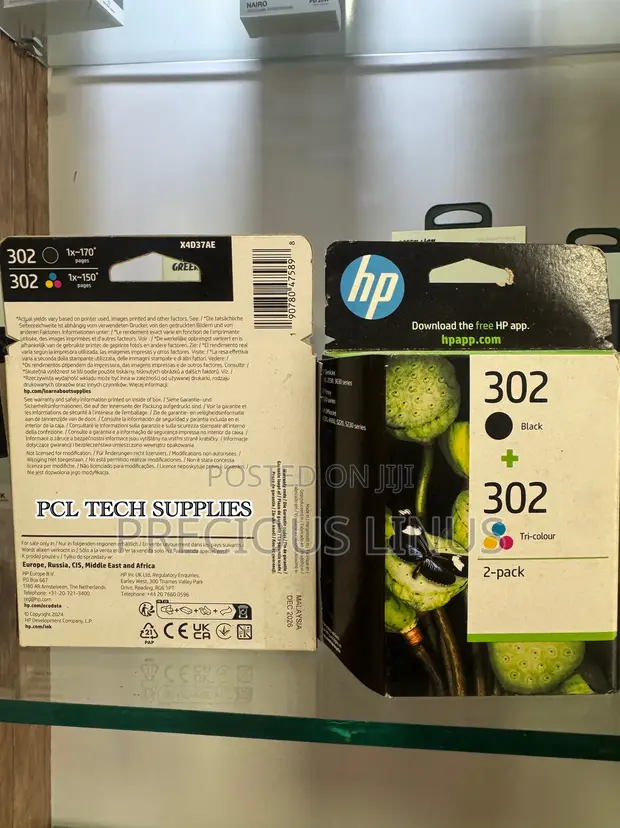 Original HP 302 Tri-Color Ink Cartridge - 1
