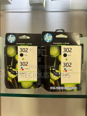 Original HP 302 Tri-Color Ink Cartridge