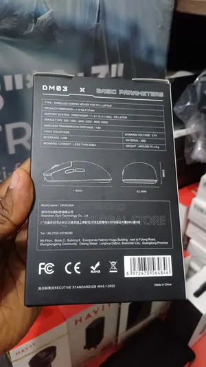 Onikuma DM03 Wireless Gaming Mouse (Tri-Mode)