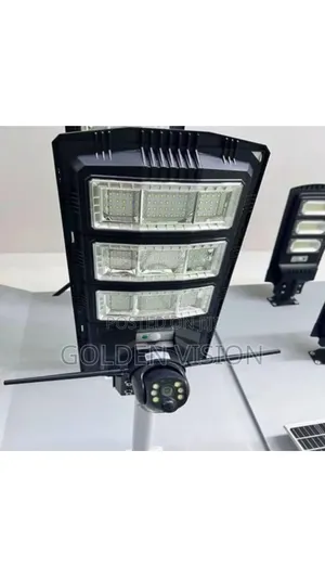 450W Solar Street Light with 9-Eye Camera, 4G/WiFi
