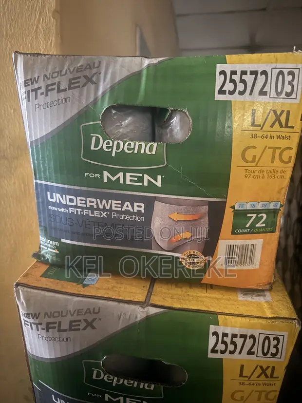 Depend Fit-Flex Adult Diapers L/XL - 1