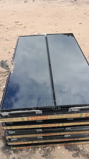 Structural Aluminium Window - Grey Frame, 5mm Glass