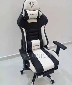 Ergonomic Furgle Gaming Chair with Footrest