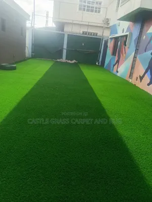 5m Football Pitch Carpet Grass - Double Colour