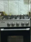 Used 4-Burner Gas Cooker with Baking Oven - 1
