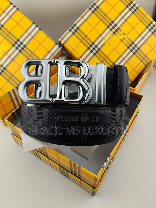 Luxury Gucci Leather Belt for Men - 1