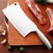 Quality Stainless Steel Butcher's Knife - 3