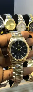 Rinnady Kallon Karfe Mai Gudu na Quartz - 3