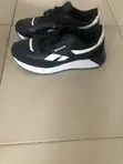 Reebok Unisex Leather Sneakers - Black - 1