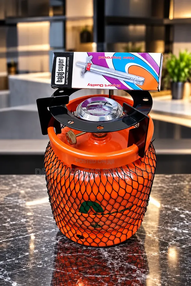 3kg Gas Cylinder tare da Kayayyaki da Wutar Lantarki - 1