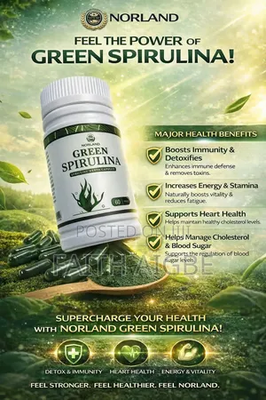 Norland Green Spirulina Capsules